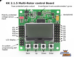 Flighcontrol zum Quadrocopter selber bauen