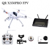 Komplettset mit Kamera, Fernbedienung, FPV Screen, Gimbal usw.